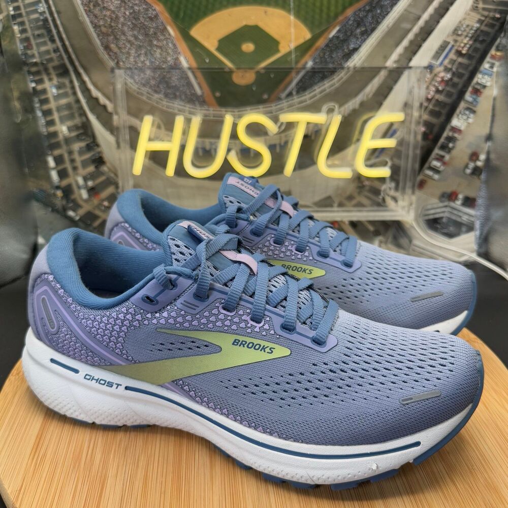Brooks Ghost 14 Purple Impression/Dutch/Lime Women’s Sz 9(B)